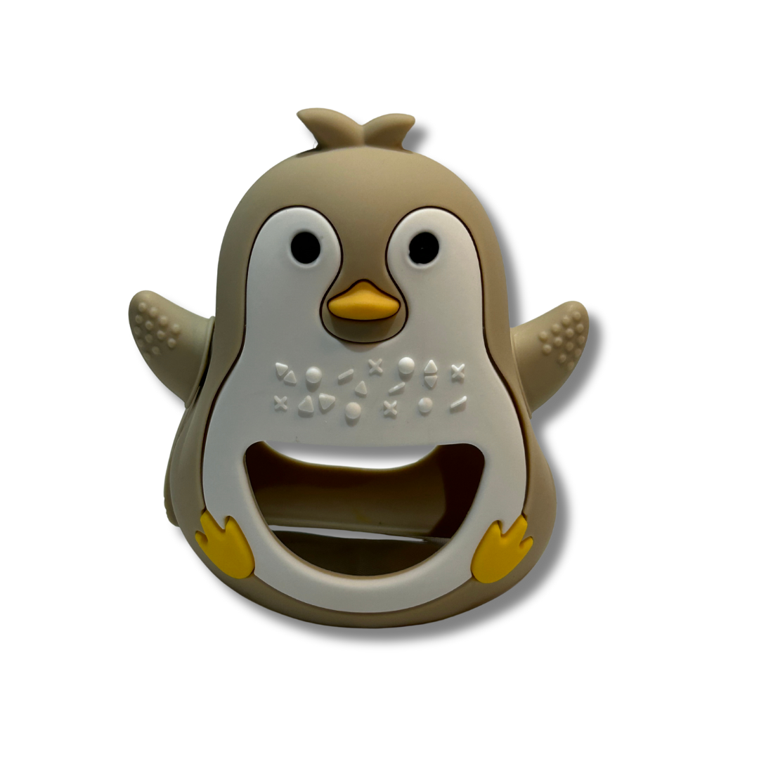 Penguin Teether (Beige)