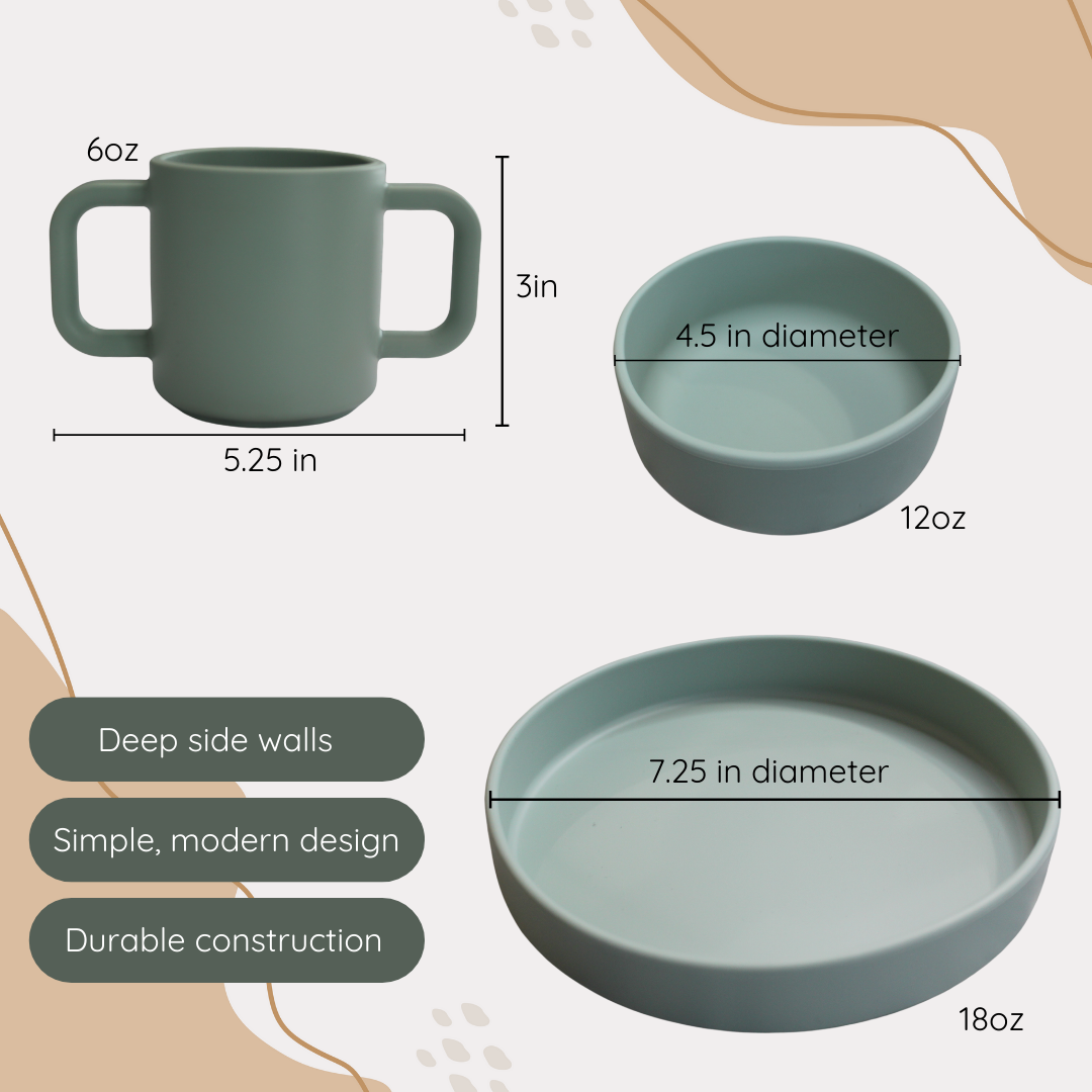 Silicone Plate Set