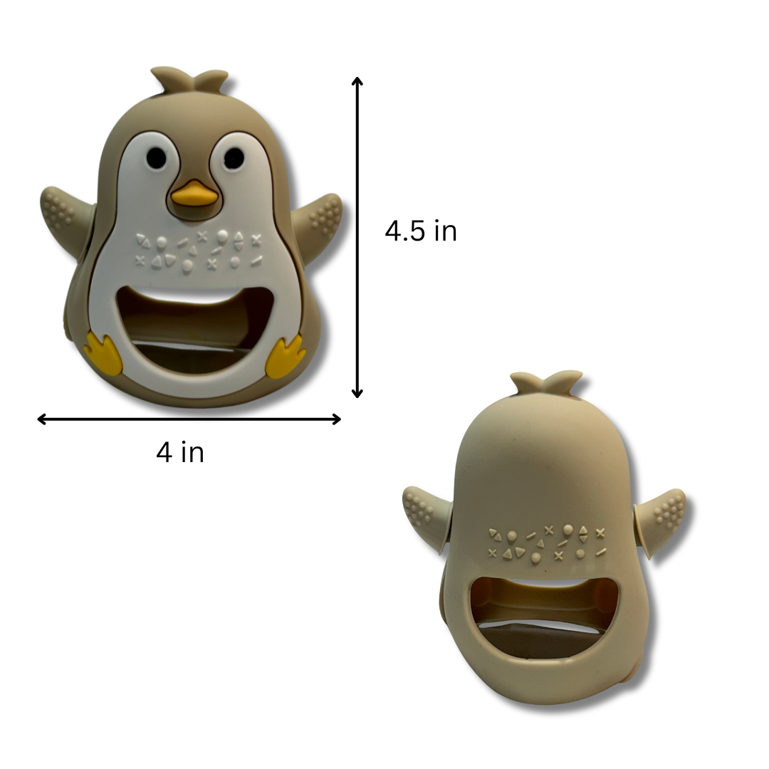 Penguin Teether (Beige)